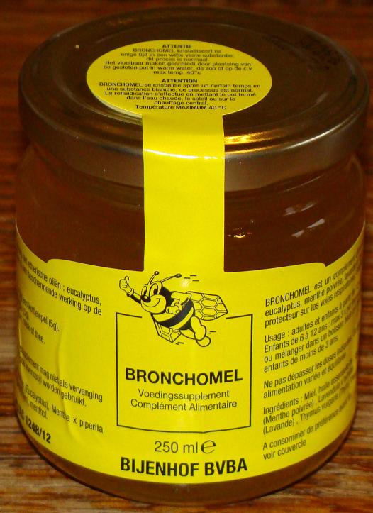 Bronchicura/Bronchomel 250 gram kopen bij Imkerij De Linde